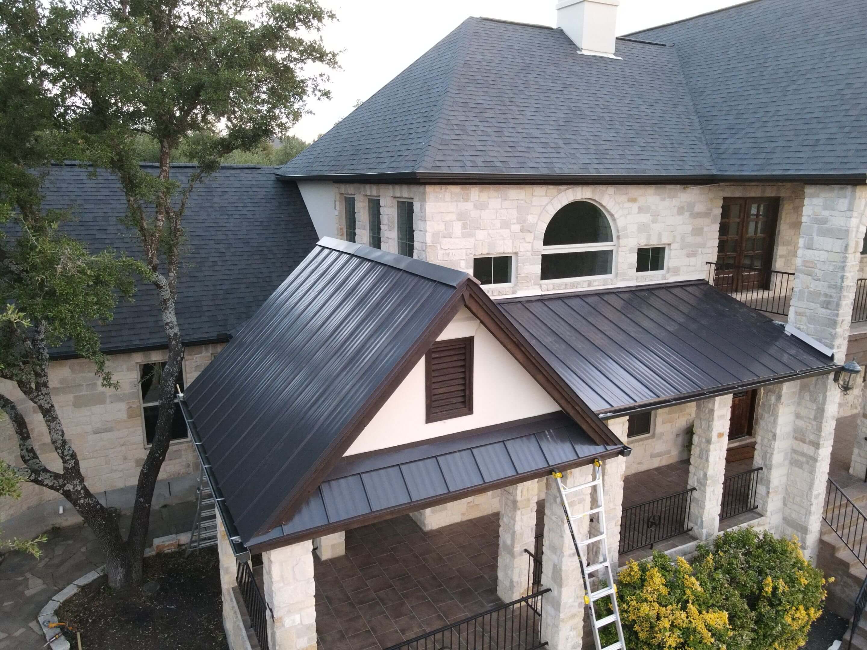 Professional residential roofing installation
